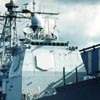 SCS Navigateur moored, SNB Derooy (Port Militaire, Mishart)